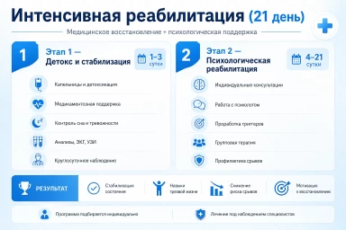 Реабилитация за 21 день в  Ржеве